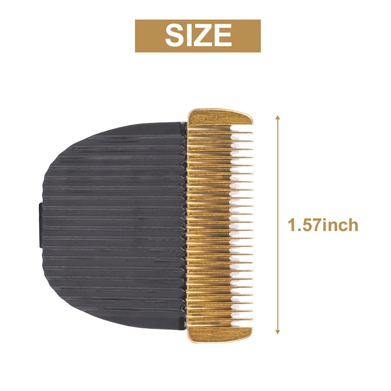 Grooming Ceramic Cutter Head Razor Blade 40Mm 24 Teeth For Animal Clipper Trimmer