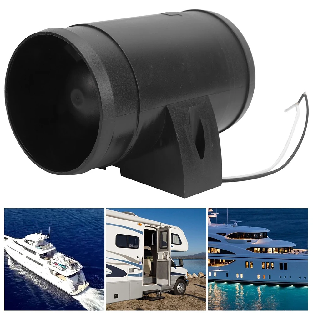 Wentylator rurowy 12V 3 cale, wentylator wlotowy/wylotowy powietrza, wentylator wylotowy powietrza do łodzi, wydajna wentylacja z przepływem powietrza do łodzi, małych pomieszczeń.