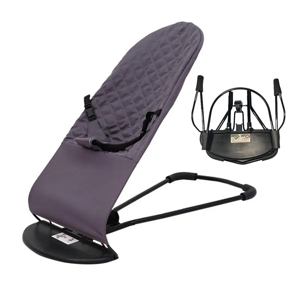Portable Baby Resting chair Baby bouncer Baby Rocking Chair Seat with Washcloth Cloth Cover