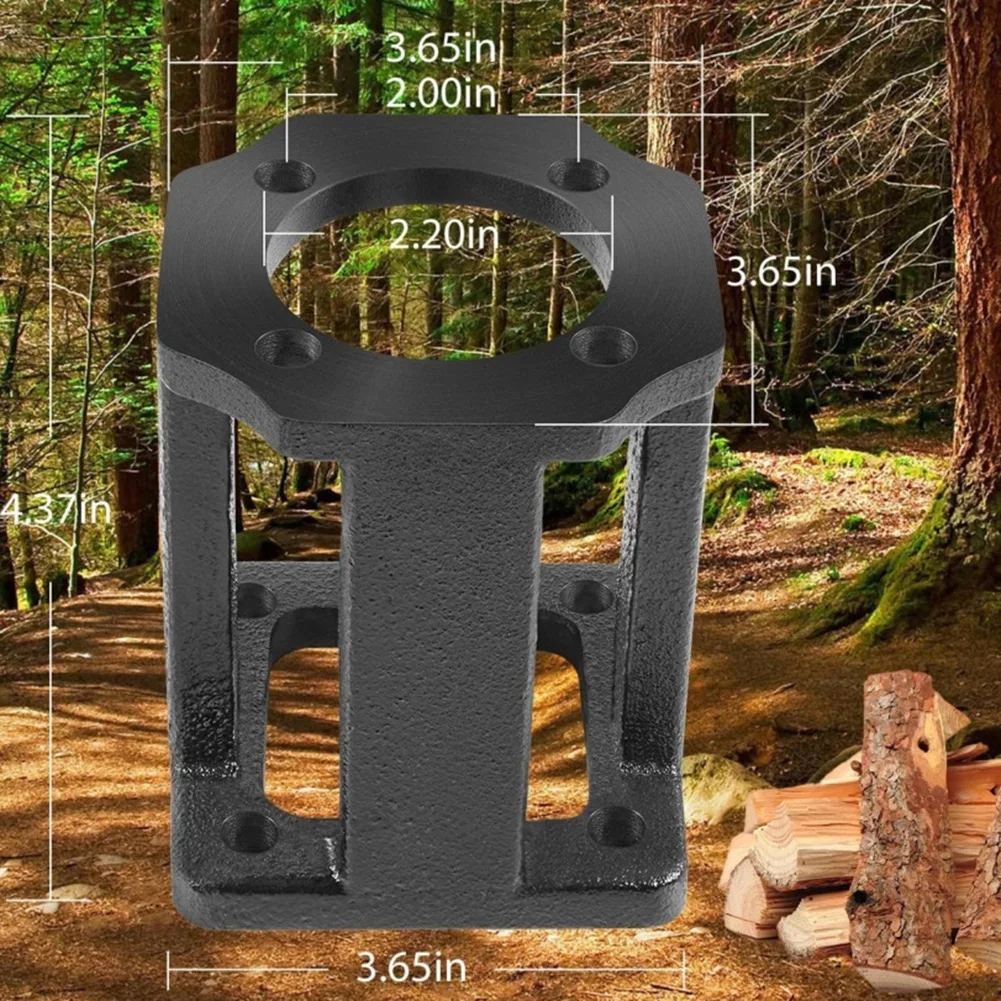 

Hydraulic wood log separator pump suitable for 5-7 horsepower engine mounting bracket