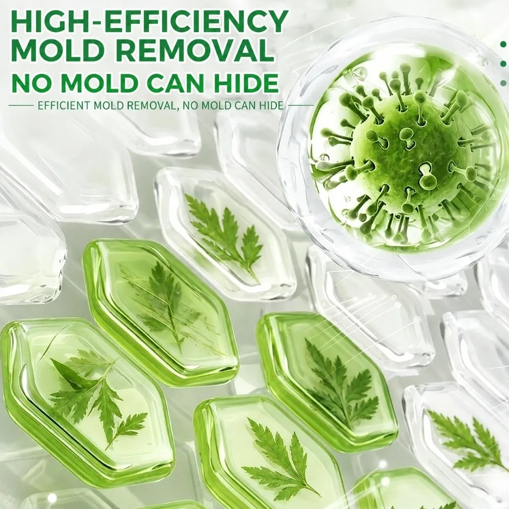 Green Patch Mold Purification Patch Long Lasting Scent Peel and Stick Deodorizer Sticker Odor Removing Air Freshening Patch