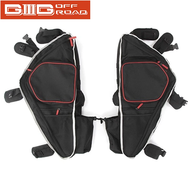 

Stowing Tidying For Jeep Wrangler JK JL 2007-2019 4-Door Trunk Storage Bag Door Side Anti-Roll Bag Organizer For Jeep Wrangler