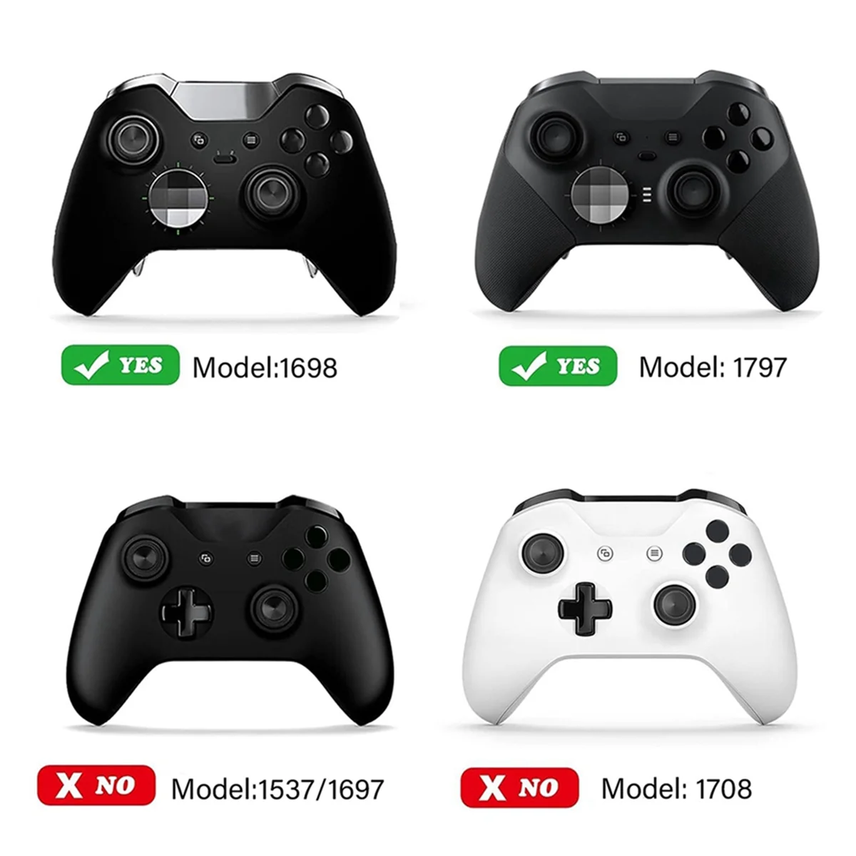 مجموعة مجداف وحدة التحكم اللاسلكية المجاذيف المعدنية المطلية بالكهرباء 4 في 1 وحدة تحكم لاسلكية