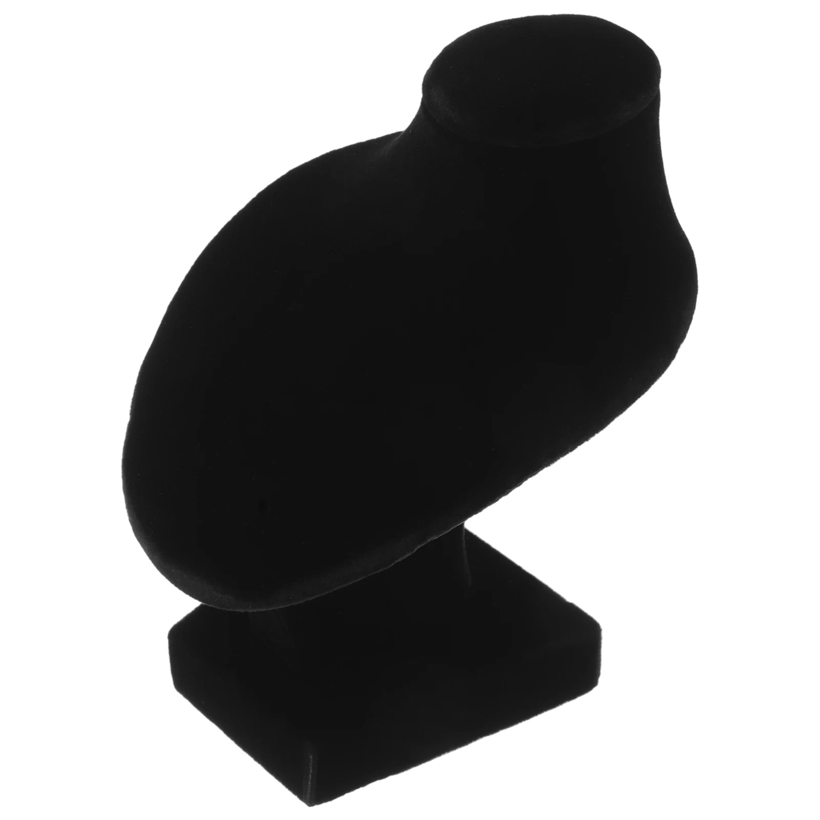 

Jewelry Display Stand Necklace Mannequin Holder Realistic Neck Model Counter Showcase Small Hanger For Selling Pendants