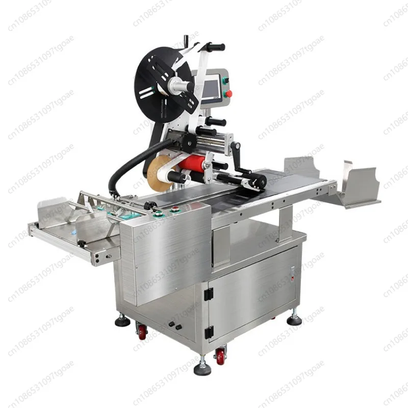 Automatic Pouch Separating Labeling Machine Flat Surface Label Applicator for Bags Boxes Cartons
