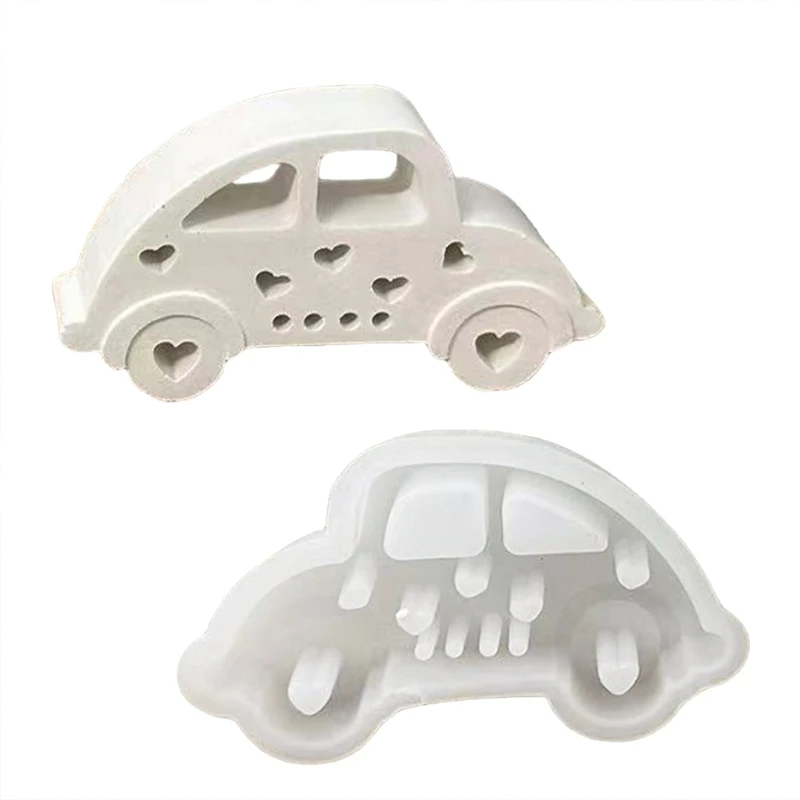 2023 New Silicone Clay Molds Craft Moulds Car Figurines Moulds Ornament Moulds Hand-Making Craft Supplies for Figurines