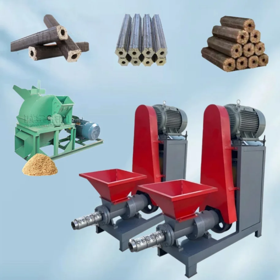 

Высококачественный пресс для производства брикетов из древесной массы и опилок / Оборудование для изготовления брикетов из скорлупы арахиса