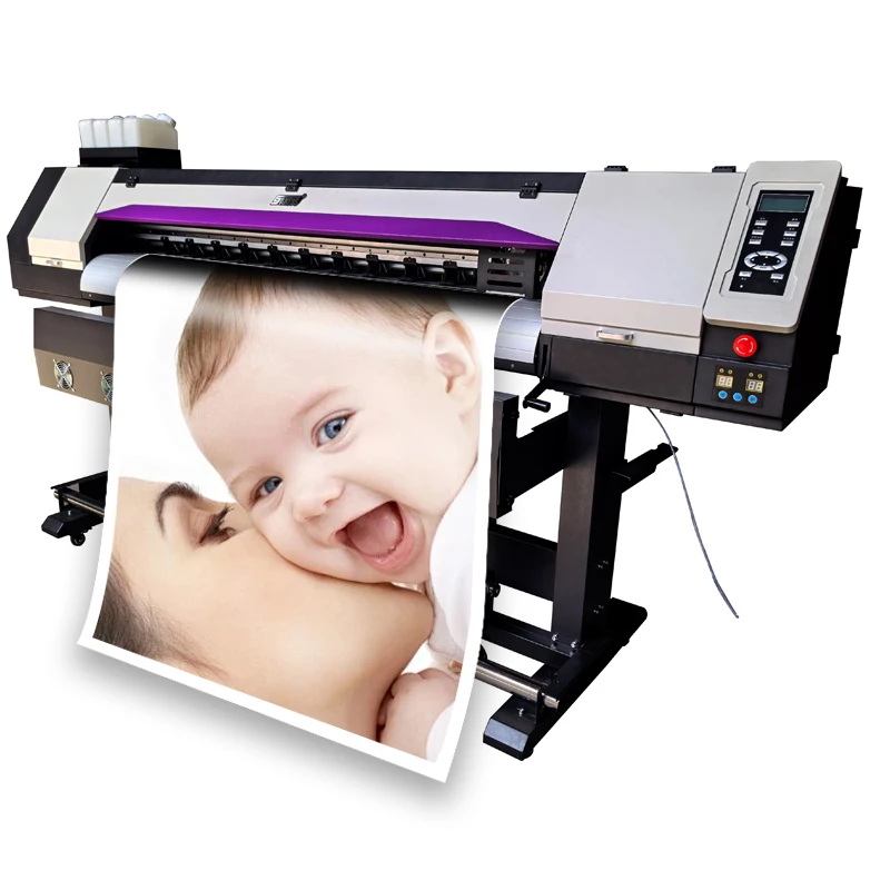 Wide Format Printer Eco Solvent Machine Inkjet For Car Sticker Affordable Outdoor Indoor digital printers