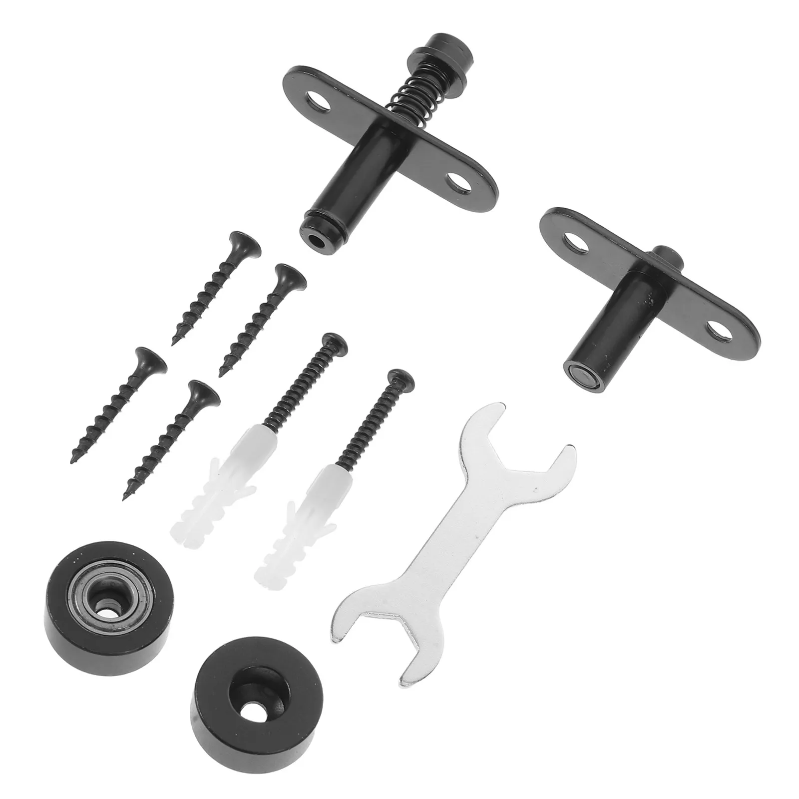 1Set Heavy Duty Pivot Shaft for Room Dividers Adjustable Spring Loaded Rotating Hinge Folding Screens Entryways