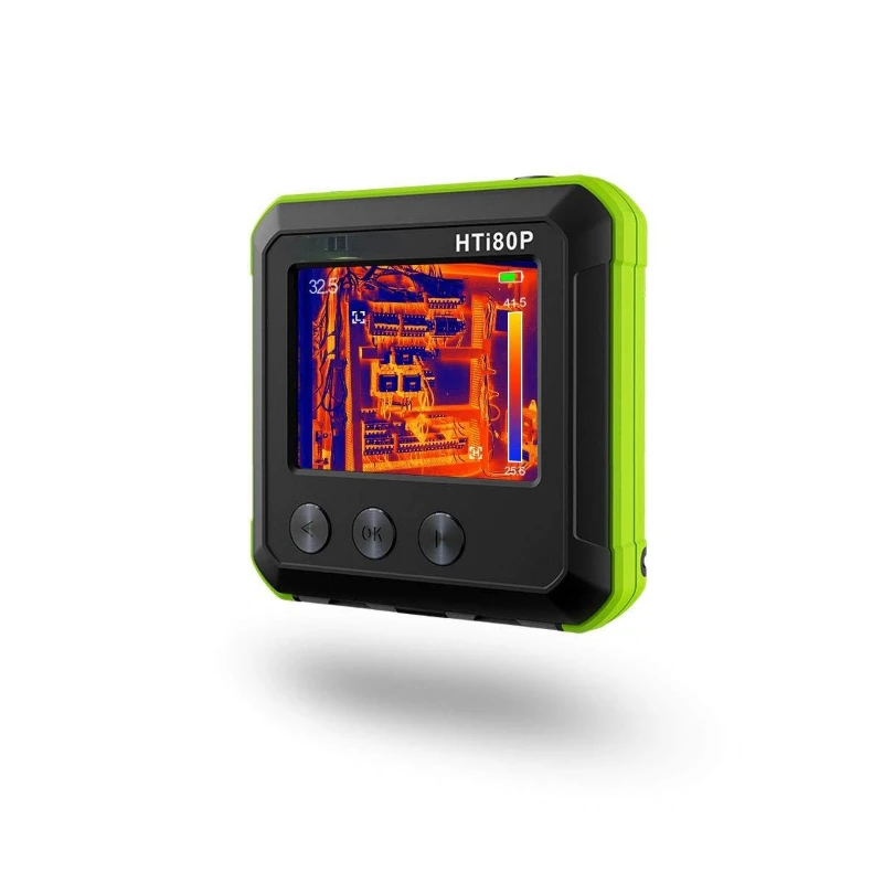 HTi80P,Measurement Range 14F~752F,Temperature Tracking & Adjustable Emissivity,Thermal Imaging Camera