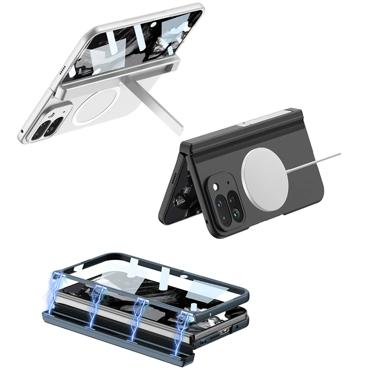 

Складной магнитный шарнир для Google Pixel 9 Pro