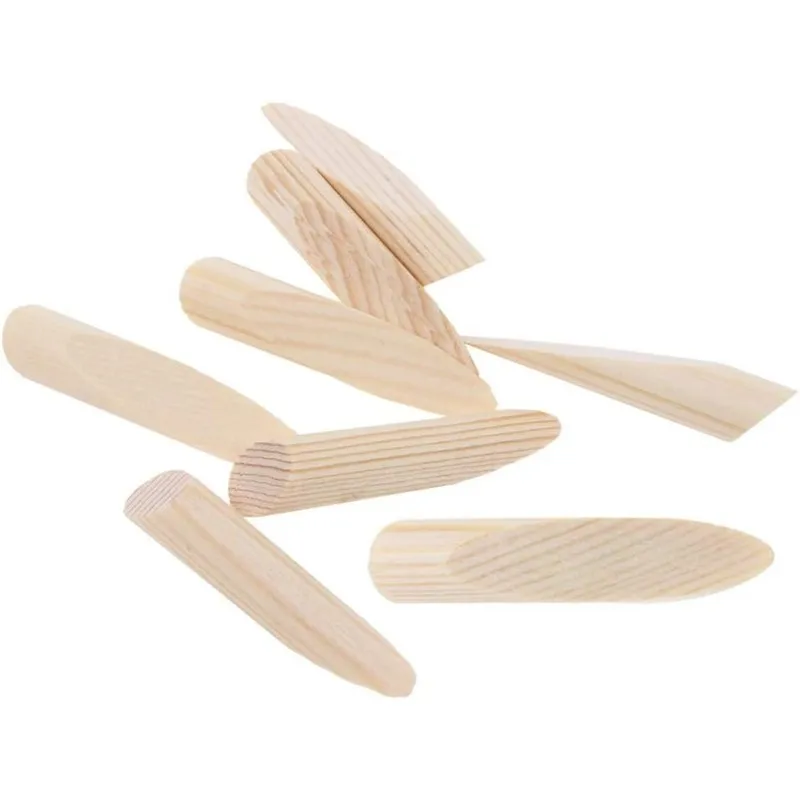 32 pcs Solid Wood Pegs, Tight Gap Filler for Cabinet Repair, Precise Fit Size great for Furniture Assembly