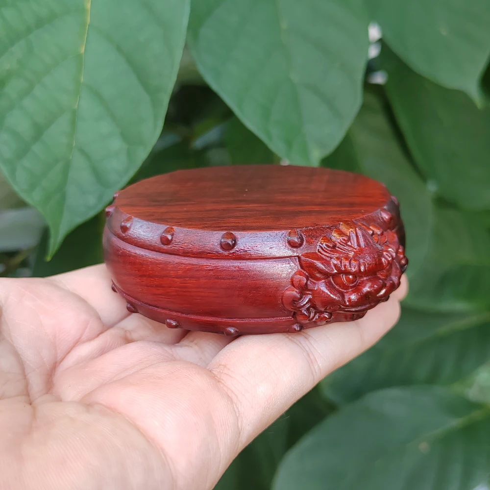 Wooden Pixiu Base Ornament, Traditional Chinese Style, Hand-Carved, Suitable for Back-To-School Season Gifts, Creative Desktop Decoration, New Year Gifts, Office Decoration, Study Room, Christmas Gifts, Holiday Decorations