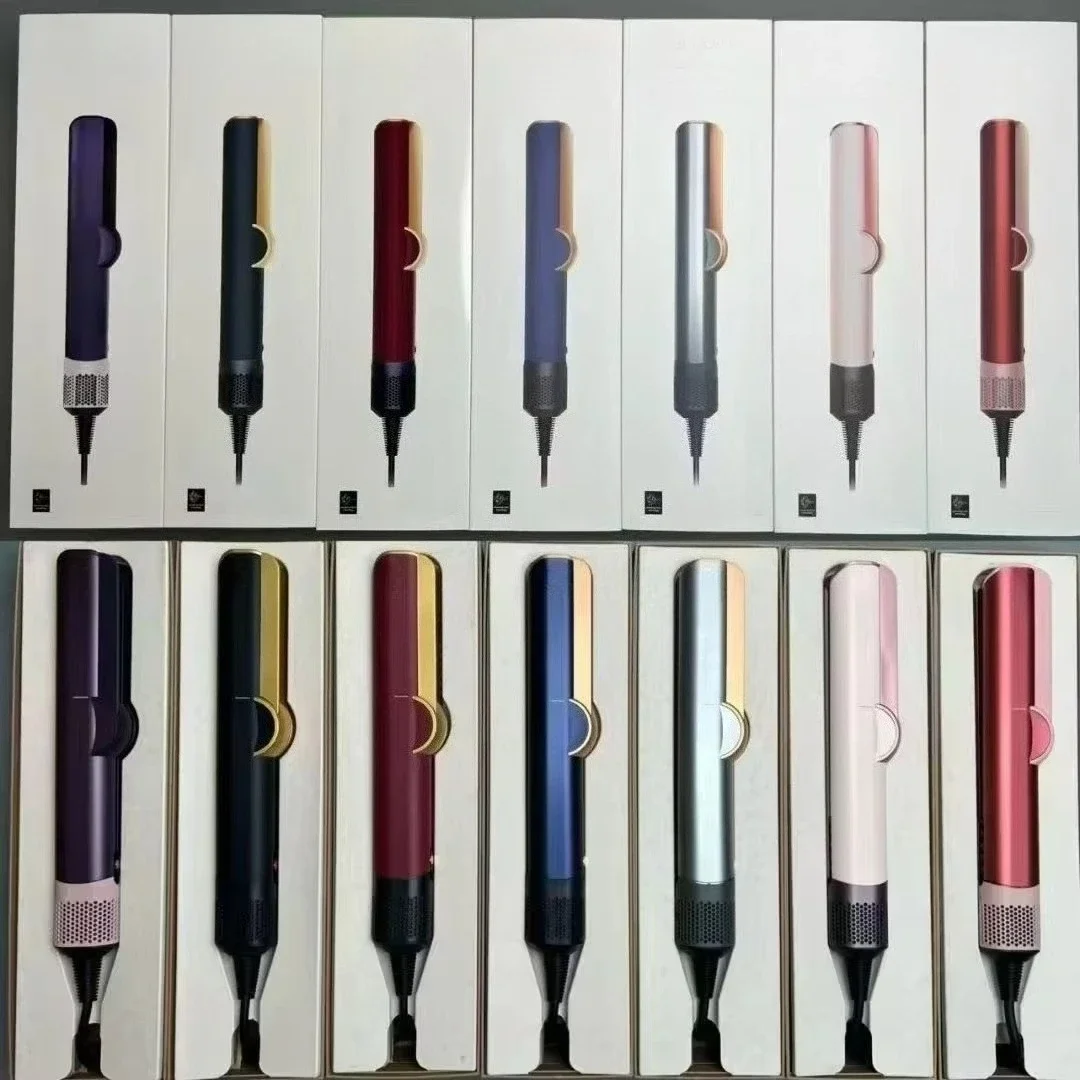 HT01 Two-in-One Hair Dryer Straightener Titanium Tourmaline Coating Wet/Dry Dual-Use Gentle Hair Gift Box Packaging 3