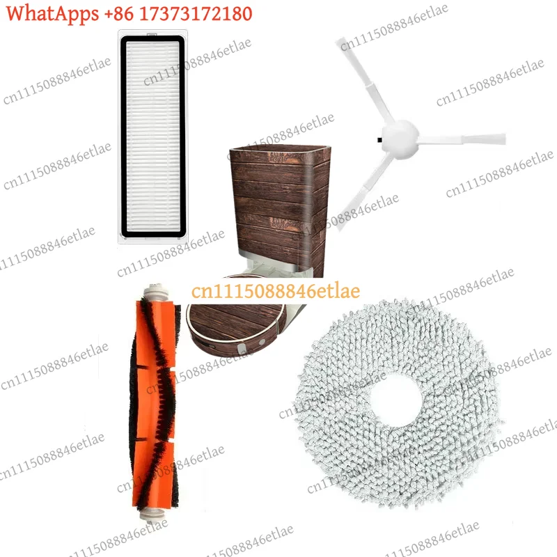 Mop Cloth HEPA Filter Main Brush for Xiaomi X20+ Robot Vacuum, Replacement Parts