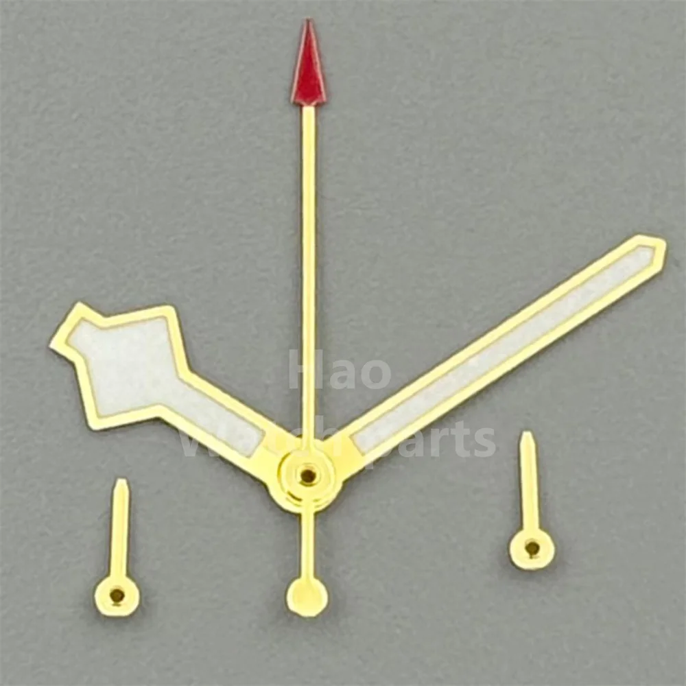 Watch Accessories VK64 Hand White golden Black Snowflake Hands Green Luminous for VK64 Quartz movement For men's watches