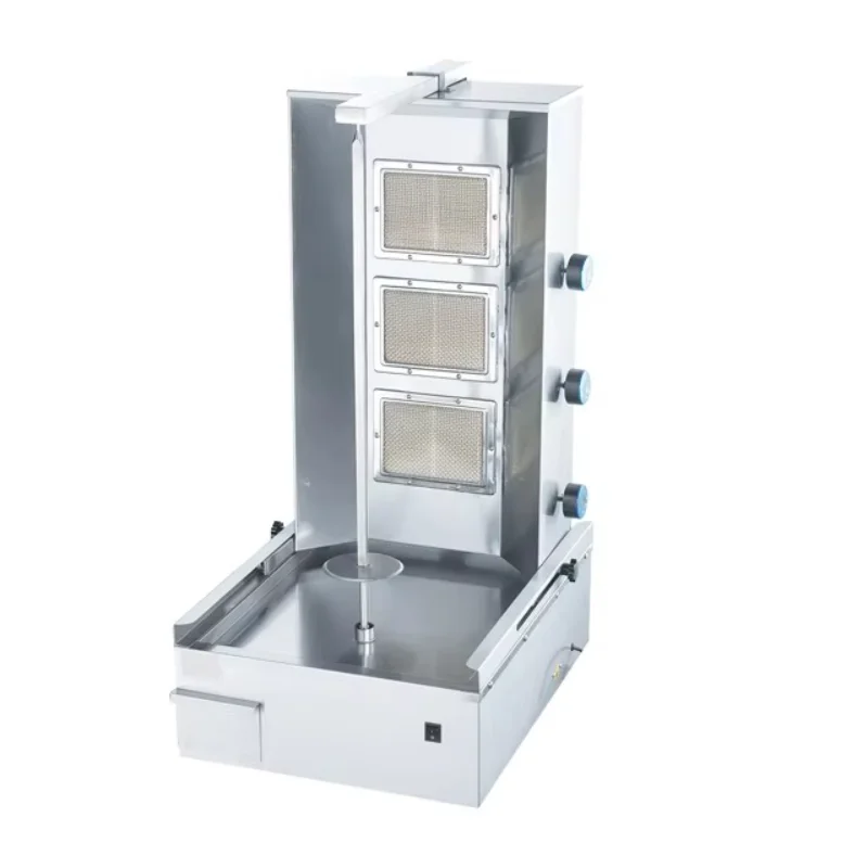 Gasförmiger Fleischröster, Fleischprozessor, 100 % Stück/min, Edelstahl