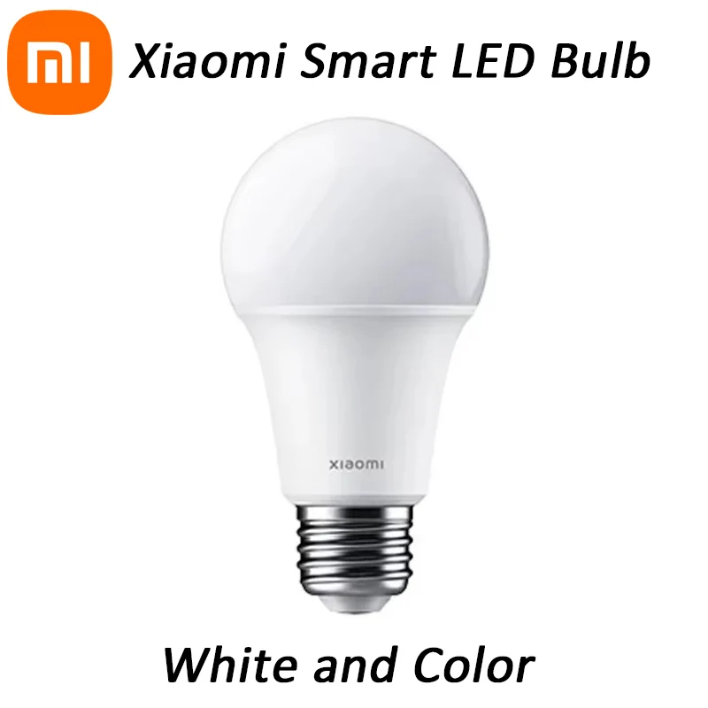 

Глобальная версия Xiaomi Smart LED Bulb Белая и цветная светодиодная лампа малой мощности с дистанционным управлением Светодиодная лампа с температурой света