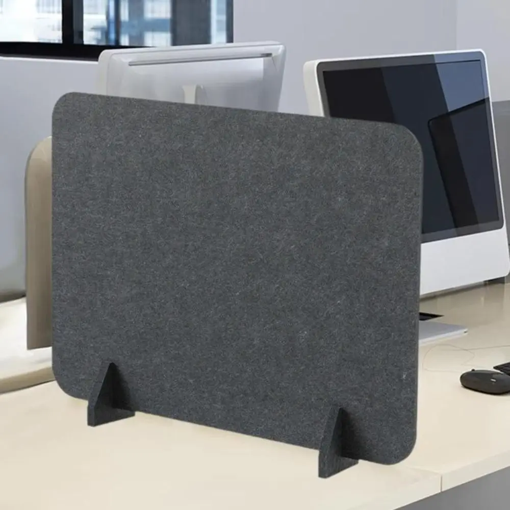 Durable Acoustic Student Desk Divider Felt Thickened Dining Table Isolation Board Exam Baffle for Student Desktops in Classroom