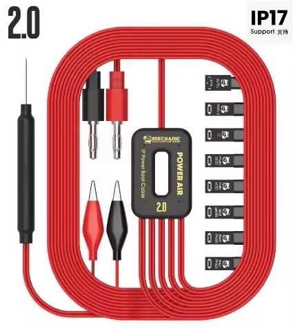 MECHANIC POWER AIR 2.0 iPhone 7-17 Pro Max DC Power Supply Test Cable Motherboard Activation Repair Tool Power Boot Test