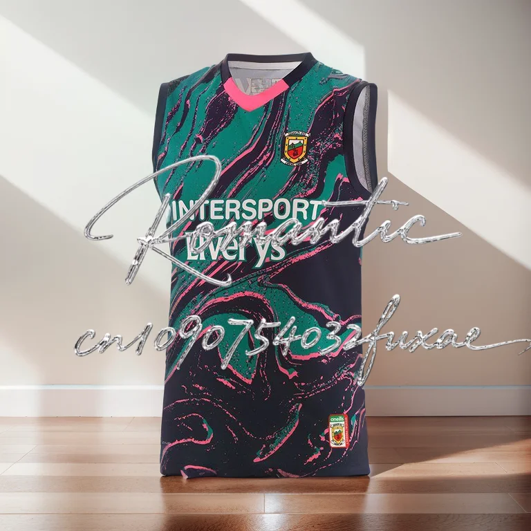 موتو جديد 2024 Gaa سترة دبلن دونيجال ديري كيري أنتريم داون تيبيراري كيلداري تيرون أوفالي القميص تي شيرت S-6xl