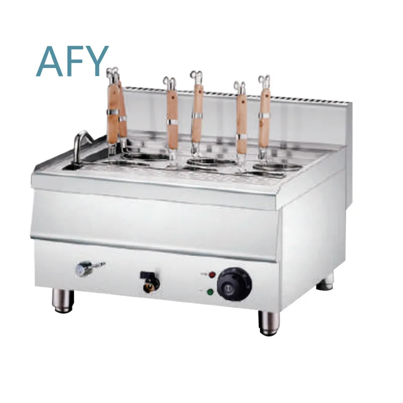 Stainless Steel Tabletop Noodle Stove for Electric Noodle Cooker for Restaurants Commercial Kitchen Equipment for Food
