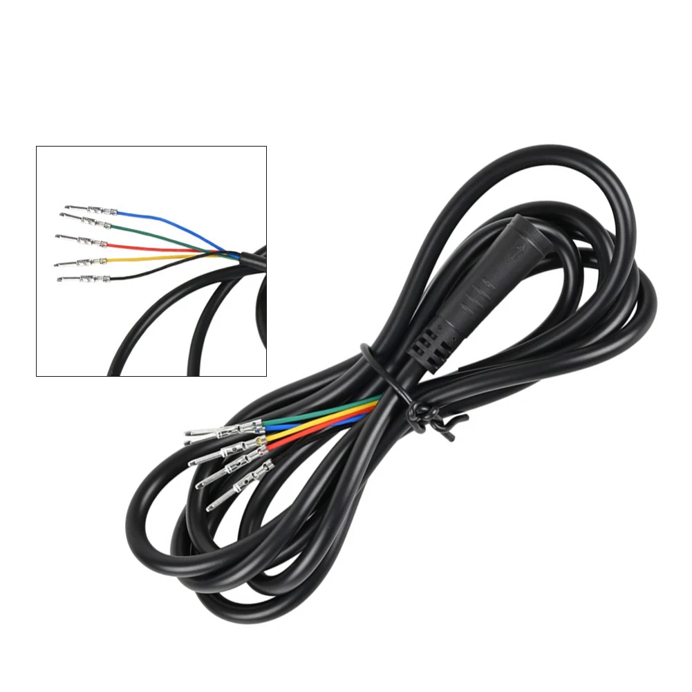 

Кабель для электросамоката 5-контактный, износостойкий, черный, для интенсивных поездок, защита от повреждений