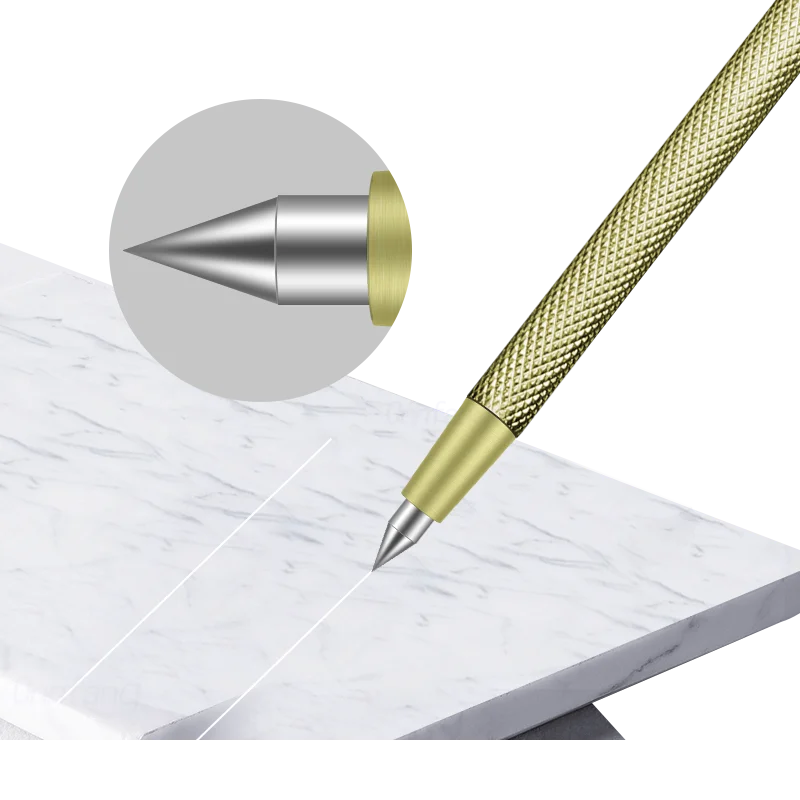 

1pc Carbide Scriber Pen Metal Wood Glass Tile Cutting Marker Pencil Metalworking Woodworking Hand Tools