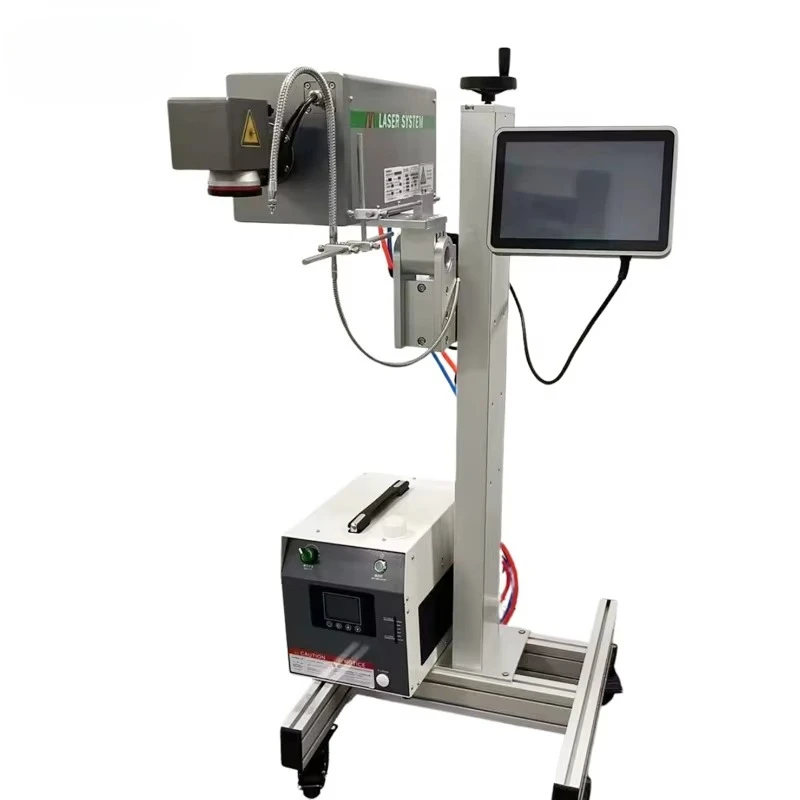 Automatic Printing Encoder 5w 10w UV Laser Printer For Product Date Coding Barcode Printing And Engraving Machine