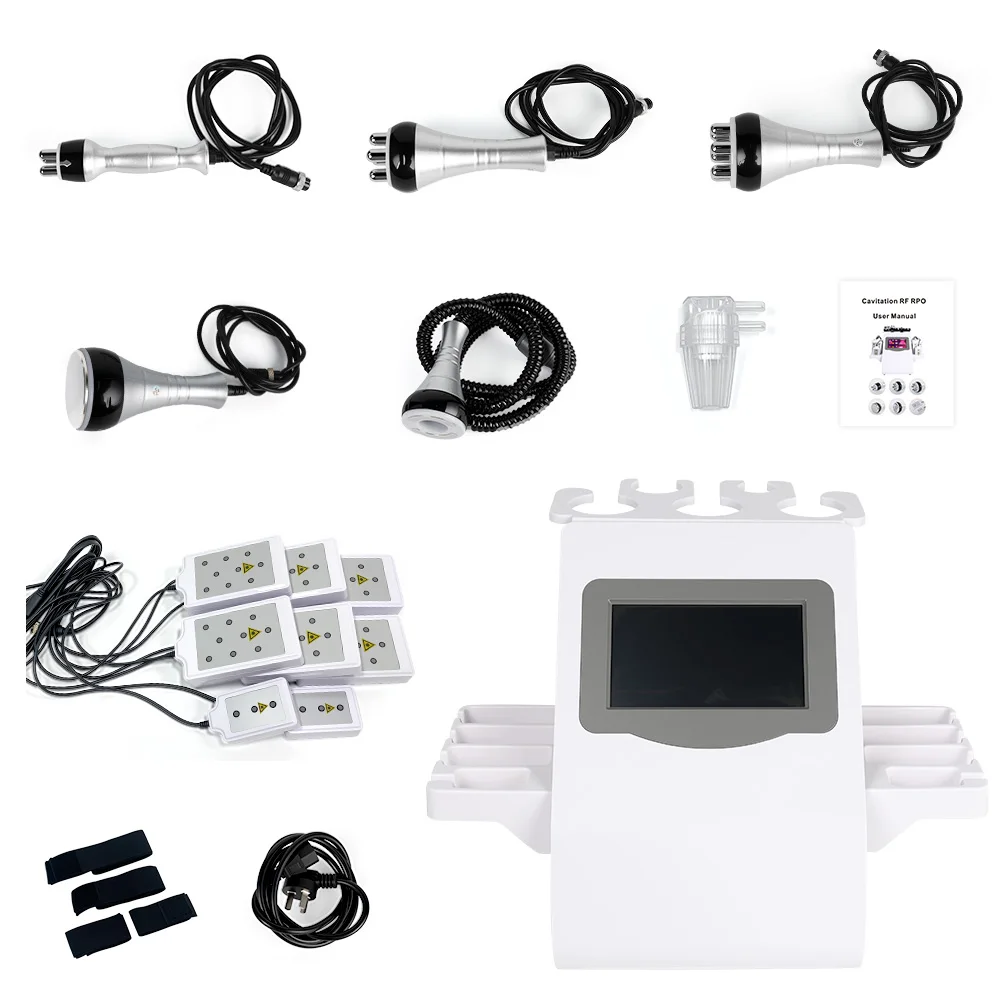 Six In One Beauty Machine With Multiple Heads For Face And Body Care Skin Management Firming Lifting Tightening Salon Equipment