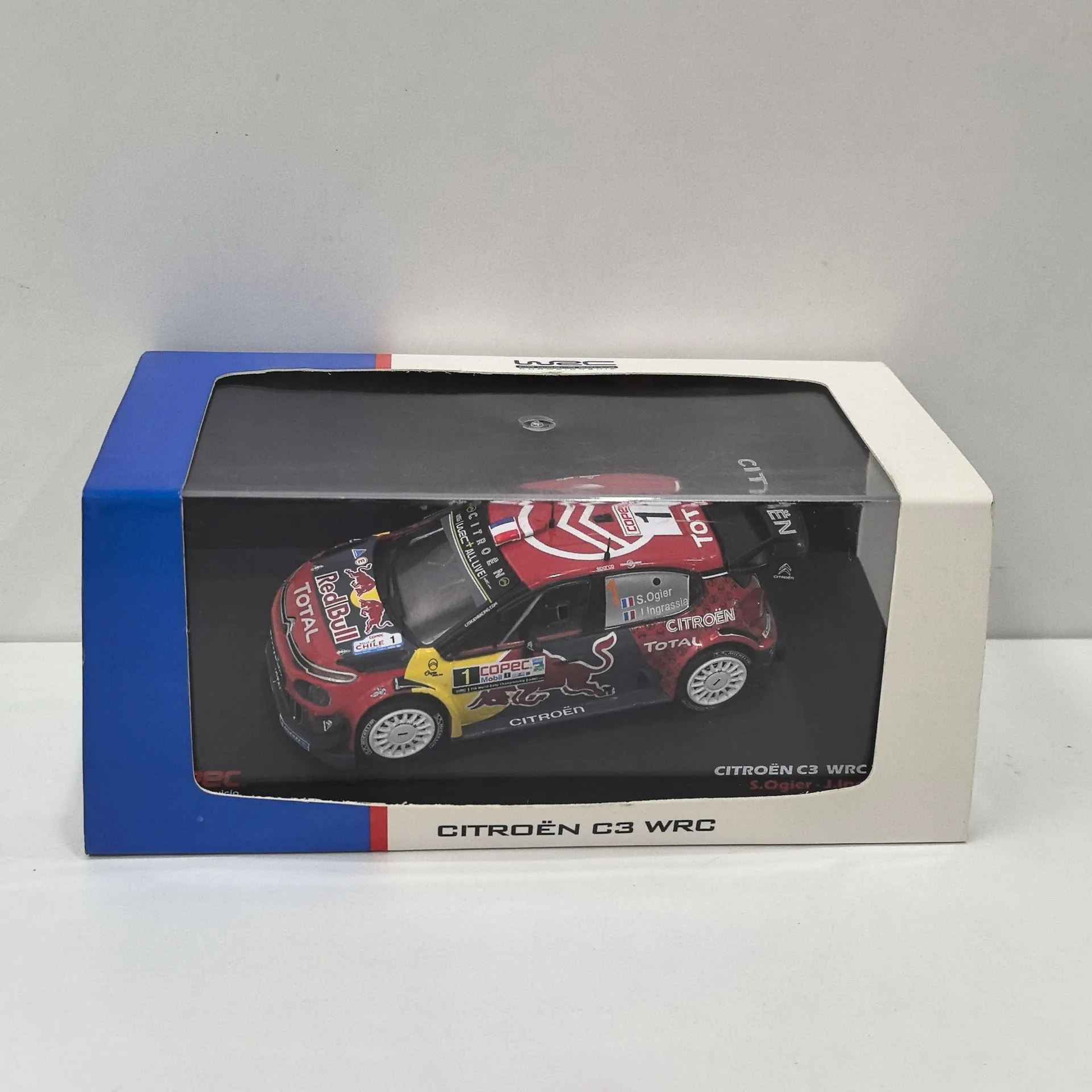 

Литой под давлением IXO масштаб 1/43 CITROEN C3 WRC # 1 2019, Citroen Racing, модель автомобиля из сплава, Коллекционная игрушка, подарок, сувенир, украшение для дисплея