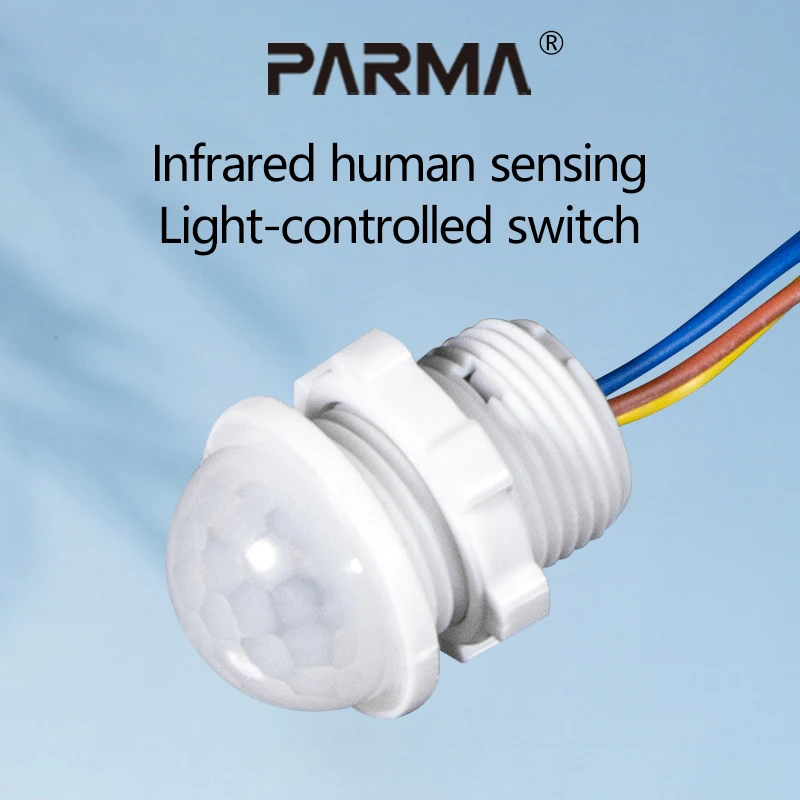 Intelligent delay control sensing module, infrared human body sensing probe, corridor and corridor light control sensing switch