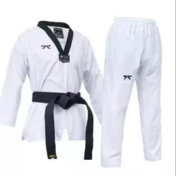 Completo Taekwondo per adulti e bambini che combattono la competizione tuta da allenamento personalizzata Unisex traspirante personalizzata