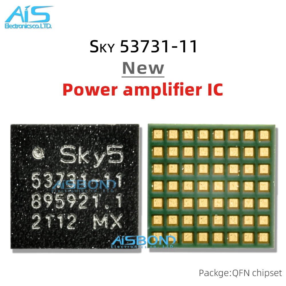 

2Pcs/Lot New SKY5 53731-11 PA IC For Smart Phone Power Amplifier IC SKY53735-11 Signal Module Chip