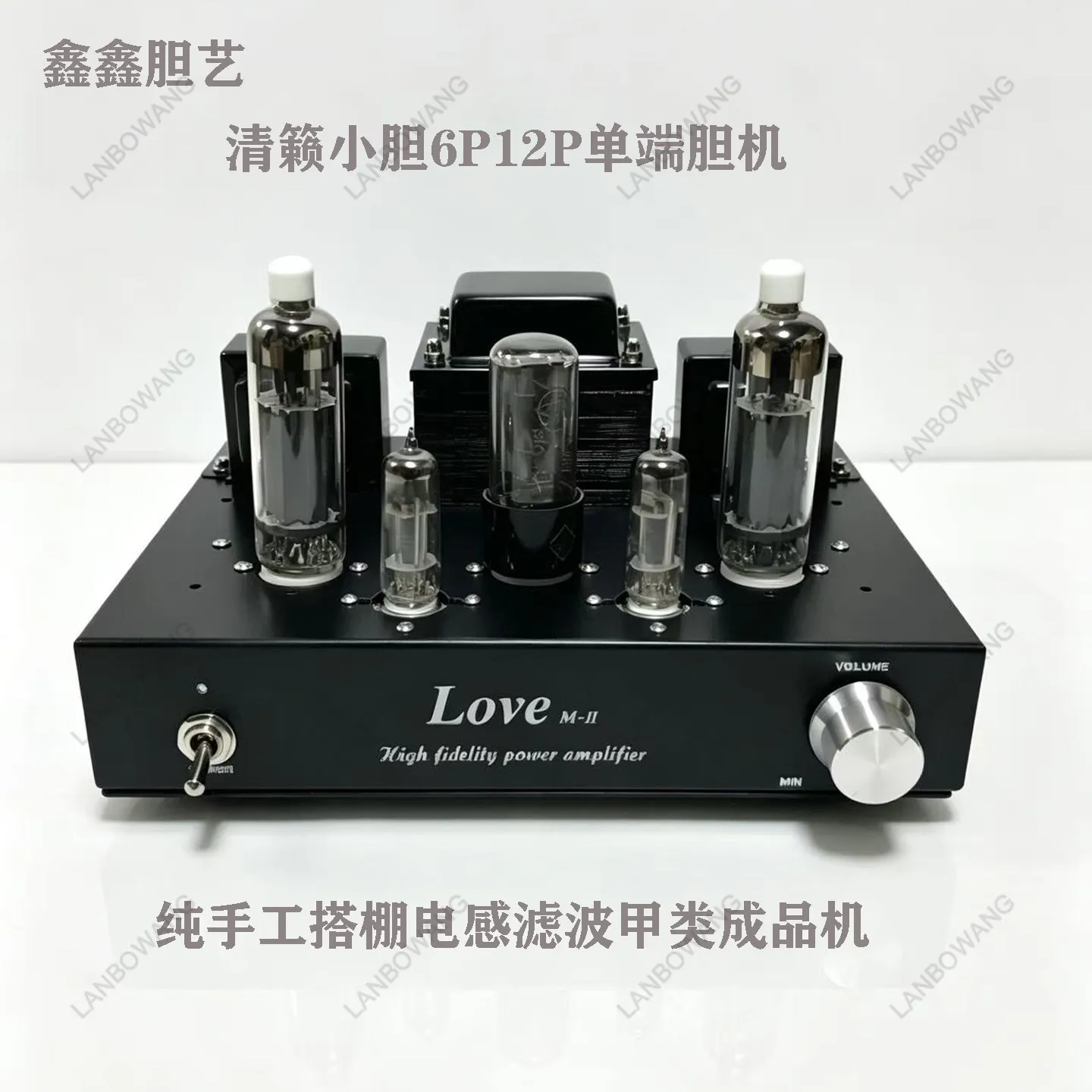 Qinglai 6P12P Handmade Point To Point Class A Single End HIFI Valve Amplifier Finished Unit
