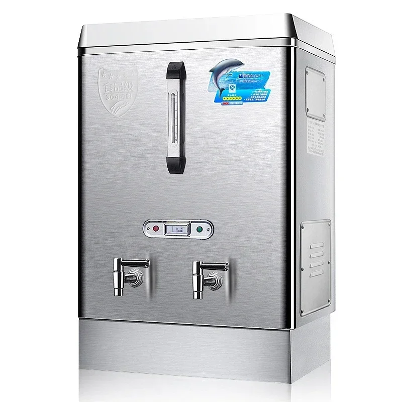 Fully automatic commercial electric water heating machine 12kw80L stainless steel desktop boiling furnace milk tea