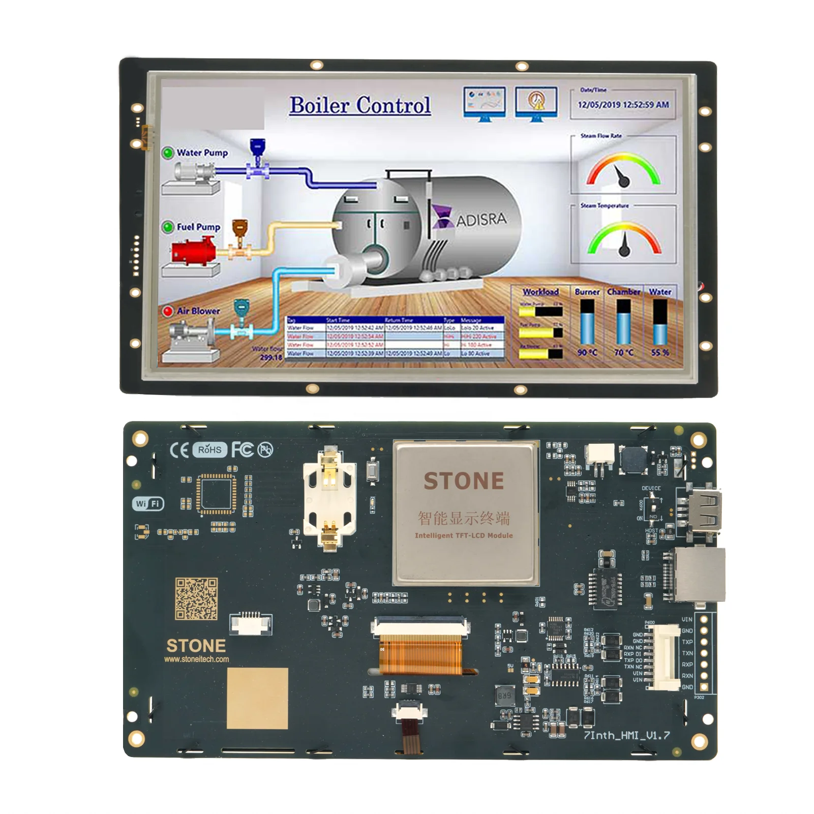 From 3.5'' to 15.1'' HMI screen Newest TFT LCD HMI Modules Raspberry Aduino RS485 232 422 TTL Controller Display