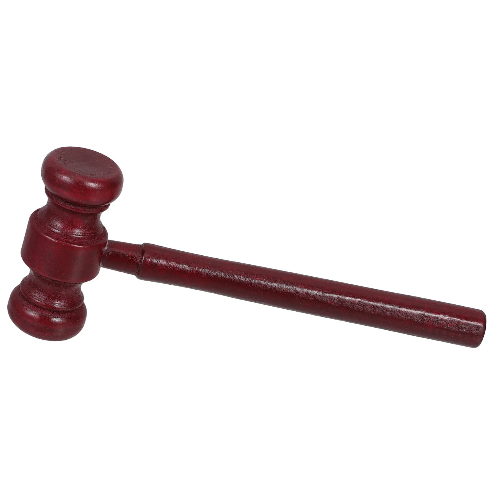 Wooden Judge Gavel Mini Hammer for Kids Natural Wood Role Play Courtroom Accessory Costume Prop for Home School Kindergarten
