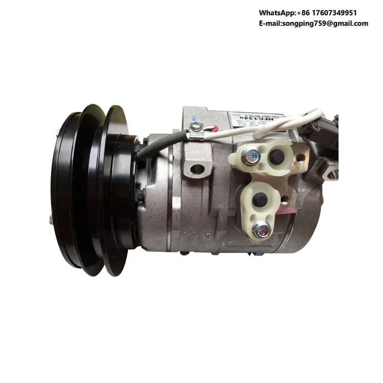 

20Y-810-1260 Genuine Air-Conditioning Compressor Assembly Parts for Crawler Excavator PC200-8/PC300-8 (100% New)