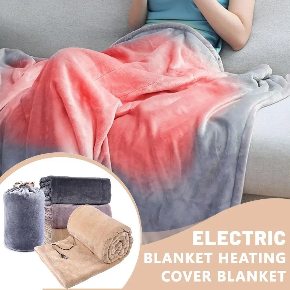 

Electric Blanket Energy Efficient Low Energy Heated Throw Saving Thermal Blanket Economical USB Powered Warming Blanket ﻿