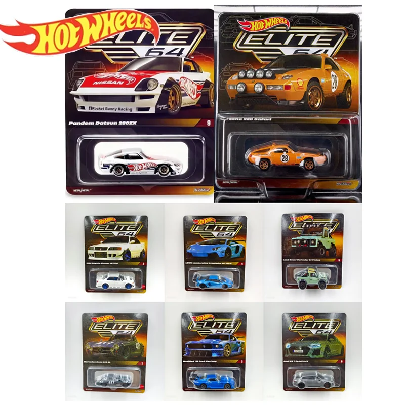 Hot Wheels Elite64 ミニカー 4台セット Elite 64 Hot Wheels - AliExpress