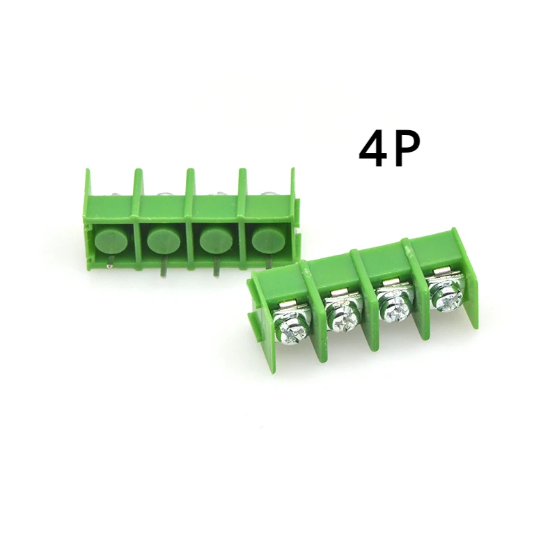 Green Wiring Terminal KF8500 8.5mm Spacing Green Spliceable Connector 2P 3P 4P Screw Fixed Cable