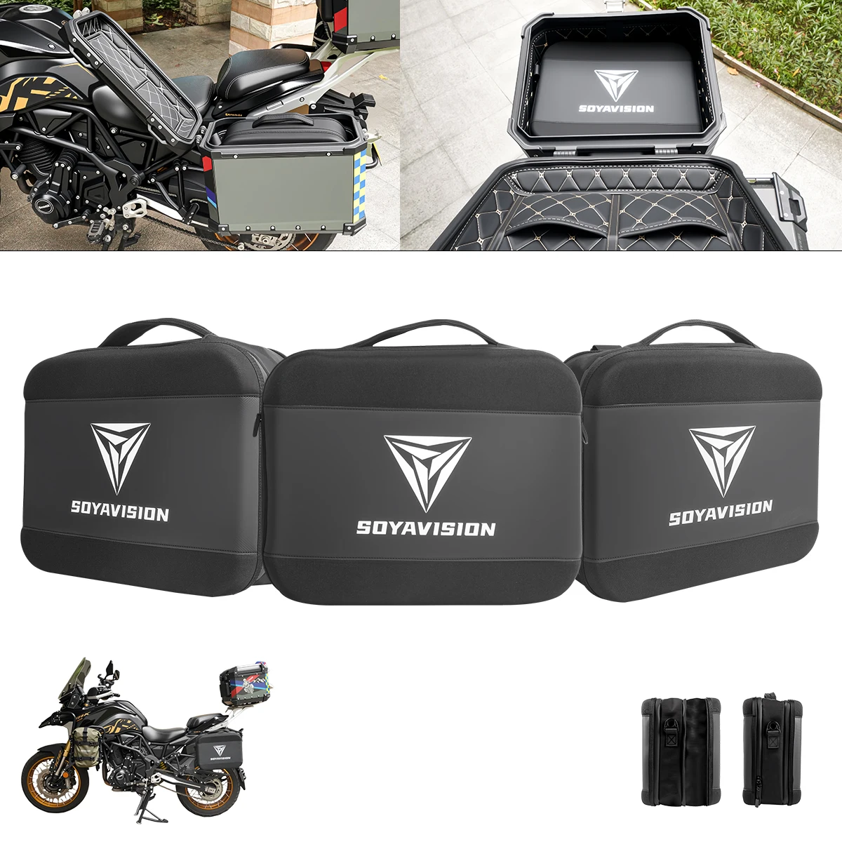 Bolsa de equipaje interior para BMW R1250GS, F850GS, F750GS, Adventure, F850GS, F750GS, LC, 2024