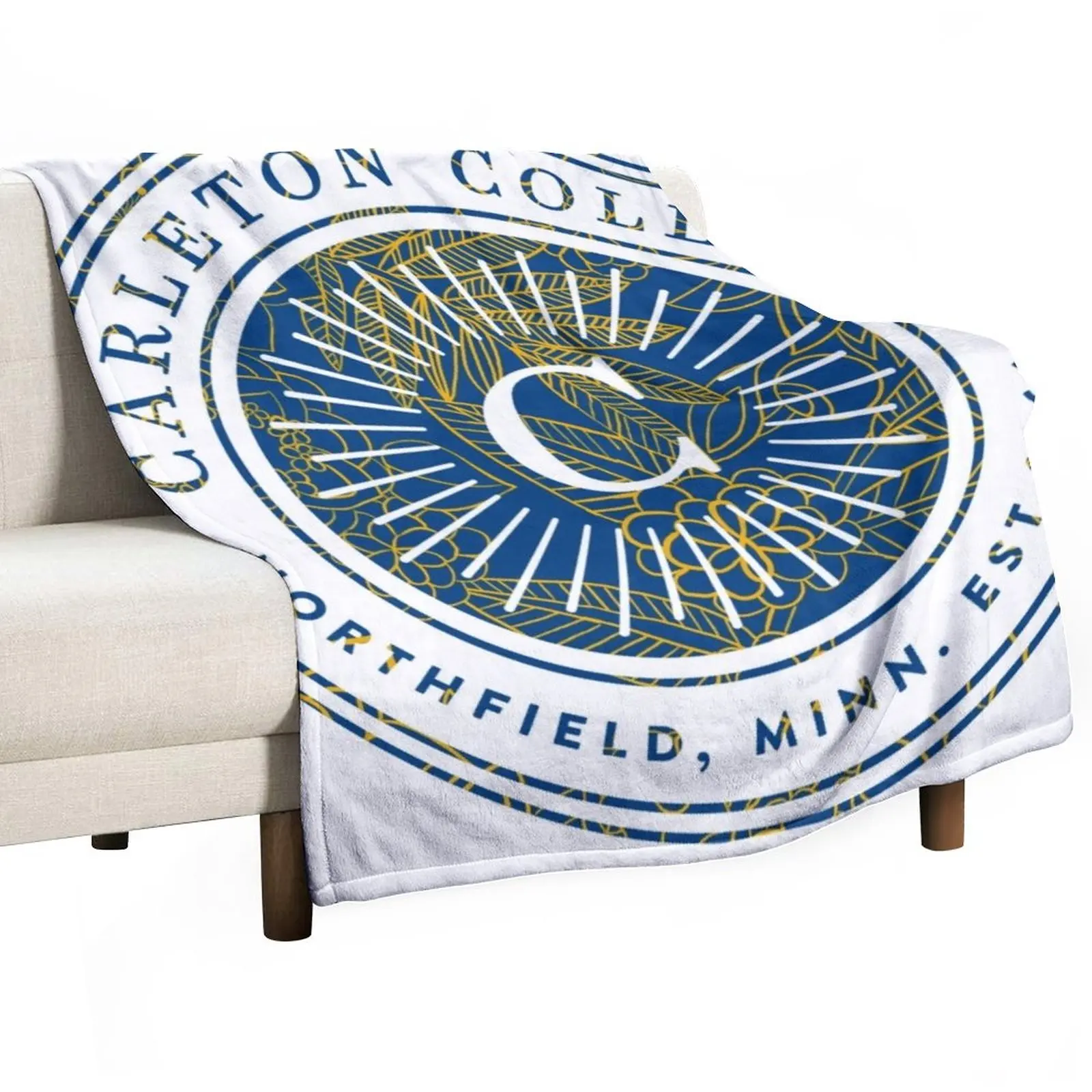 

Стеганое одеяло Carleton для колледжа, клетчатое винтажное одеяло