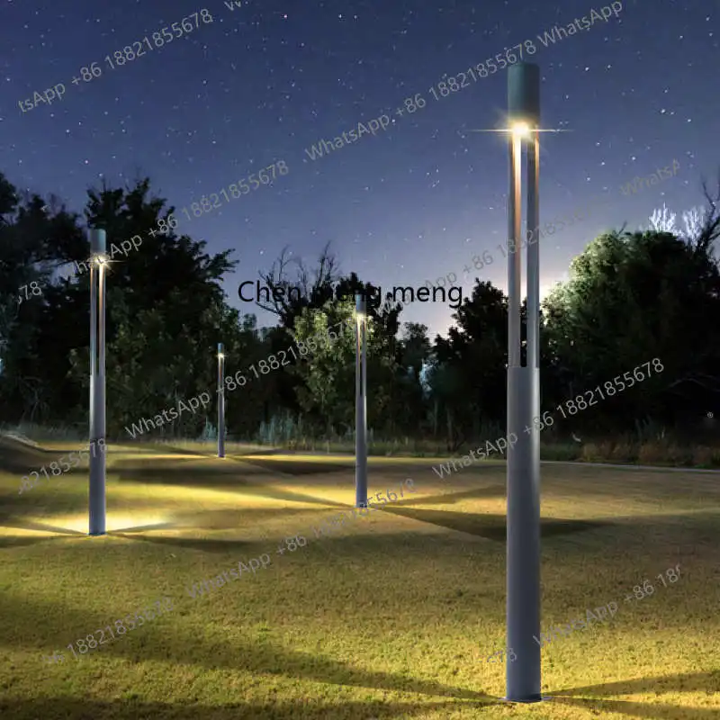 Nowoczesna, prosta lampa krajobrazowa, zewnętrzna dekoracja ogrodowa, lampa uliczna ogrodowa, specjalna lampa ogrodowa LED.