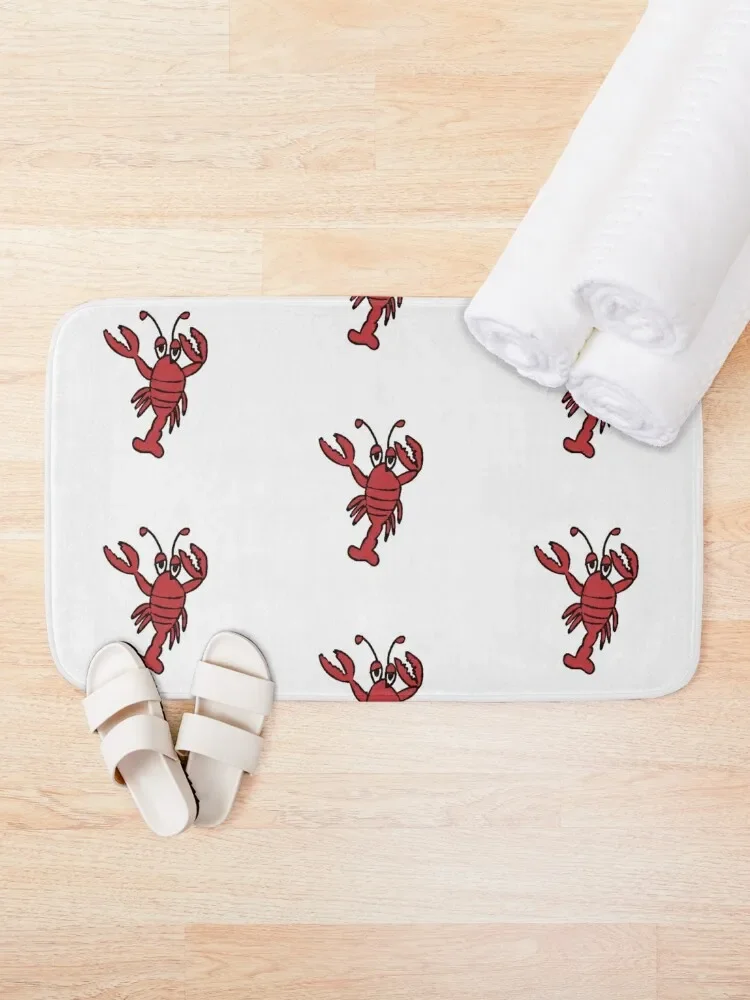 Cute Cajun Crawfish Bath Mat Carpet In The Living Room Bathroom Gadgets Toilet Carpet Baths Bathroom Mat