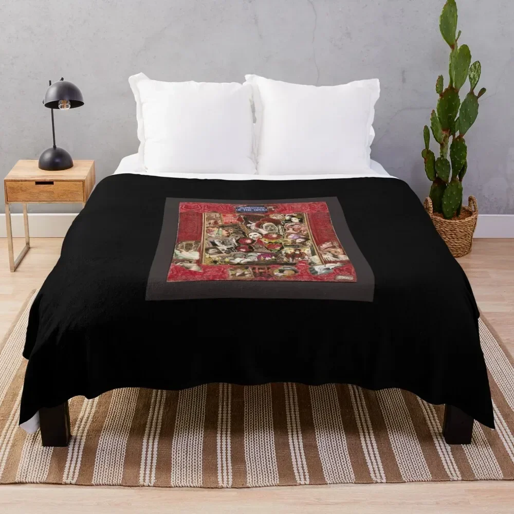 

Phantom of thr Opera Throw Blanket Stylish Couch Blanket for Home Living Room