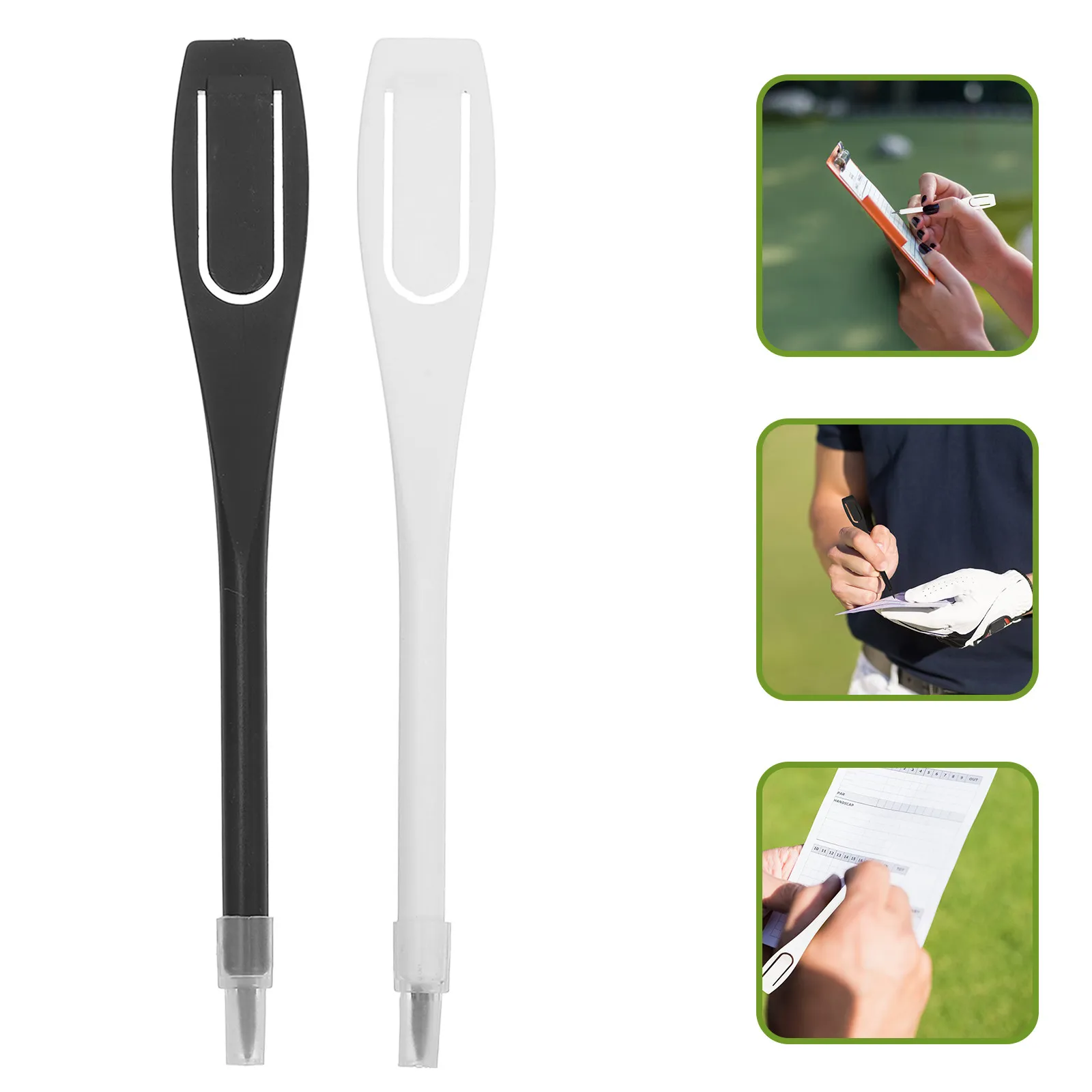 40Pcs Golf Pencils Scoring Writing Drawing Pencils Plastic Non Sharpening Erasable for Notes Diary Scrapbook Sketch Painting