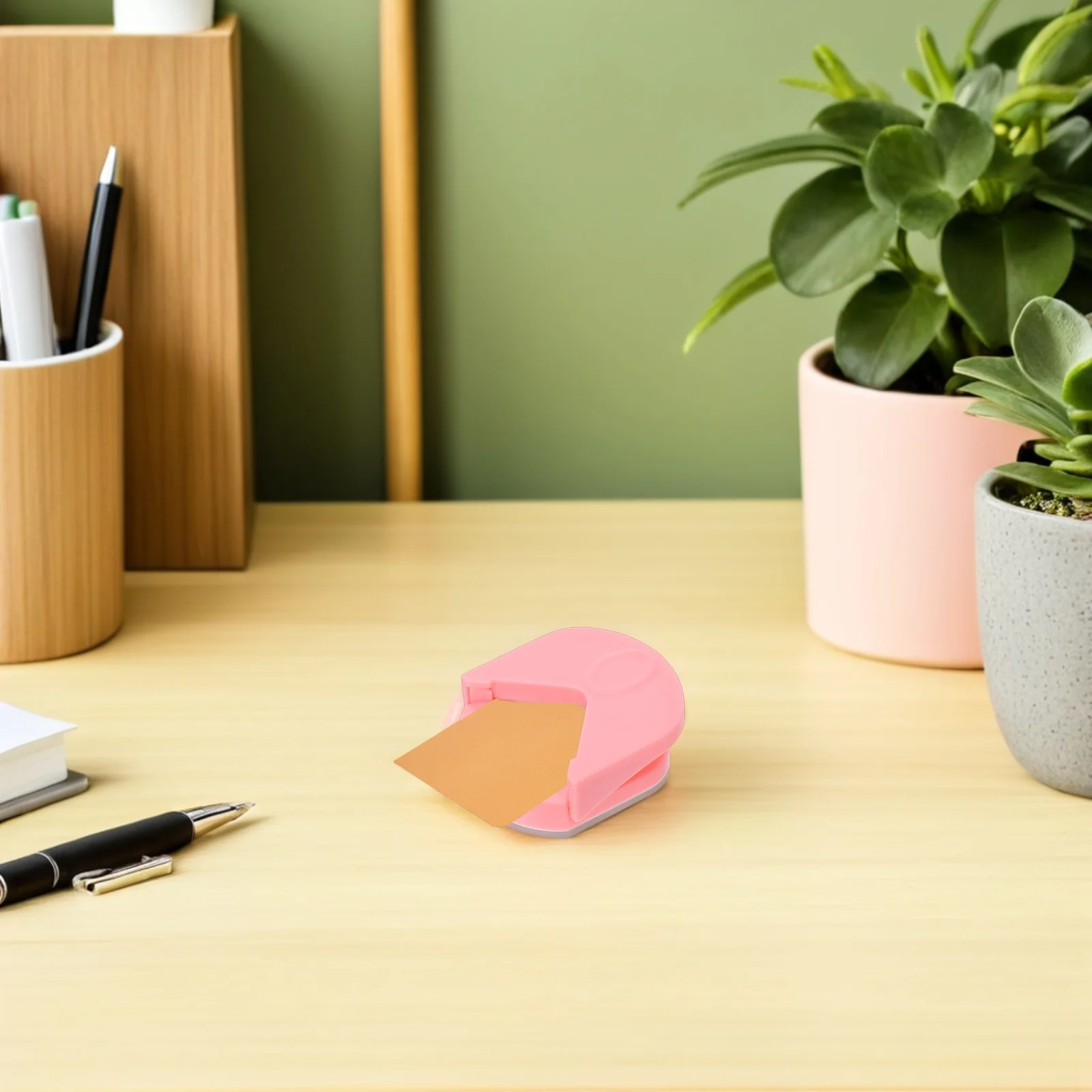 Paper Corner Rounder Punch R4 Round Edge Cutter For Cardstock Laminate Scrapbooking Diy Craft Tool - Compact Corner Trimmer