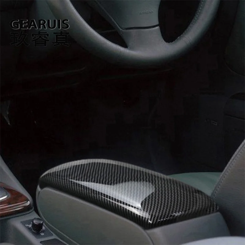 

Крышка подлокотника для Audi A6 C5 1998-2004, отделка из углеродного волокна, крышка с защелкой, центральная консоль, подлокотник, интерьерные автомобильные аксессуары